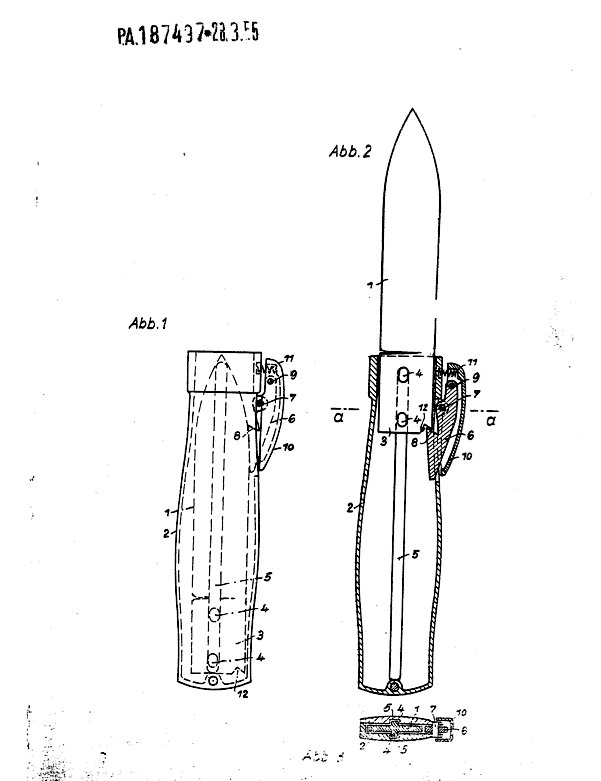 Anton Wingen 1955 patent